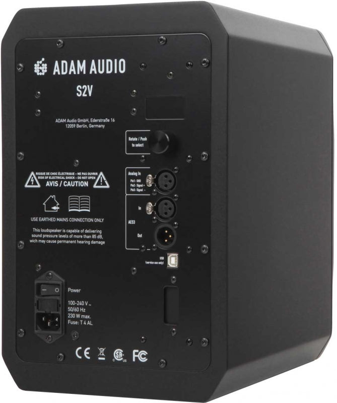 ADAM S2V — Studio Monitor, nearfield reference loudspeaker