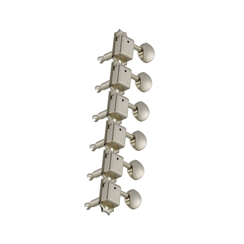 Grover 133N6 Vintage Deluxe Nickel Machine Heads – Set of 6 Inline