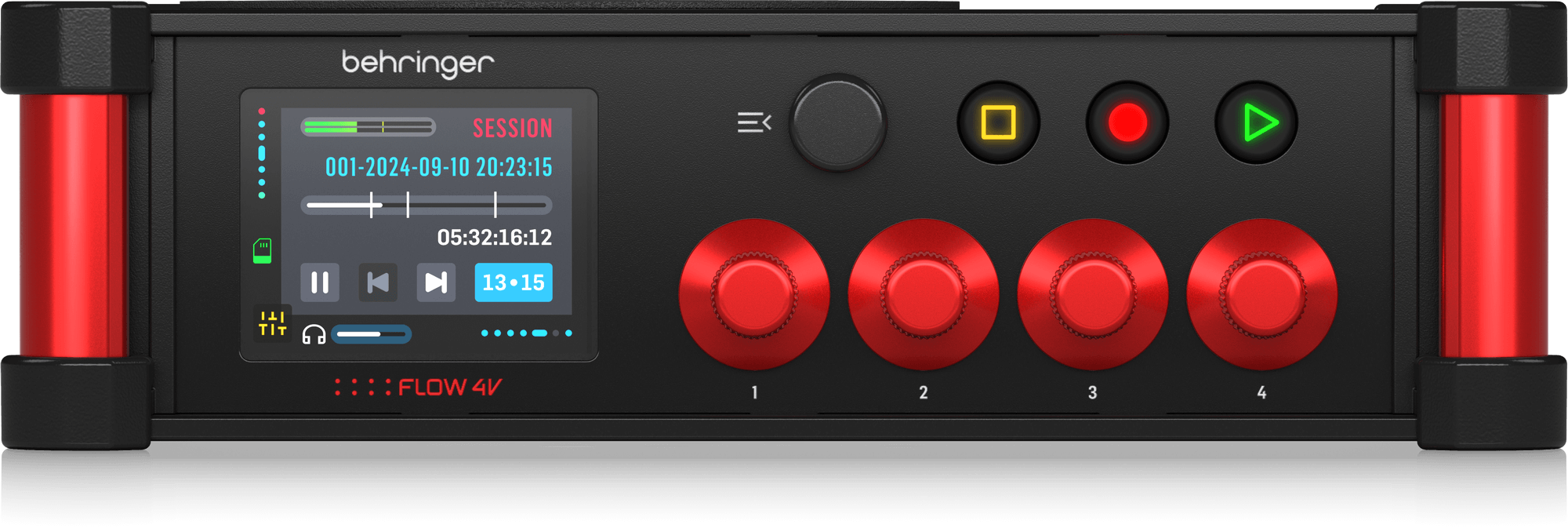 Flow 4V Digital Audio Mixer for Video Production
