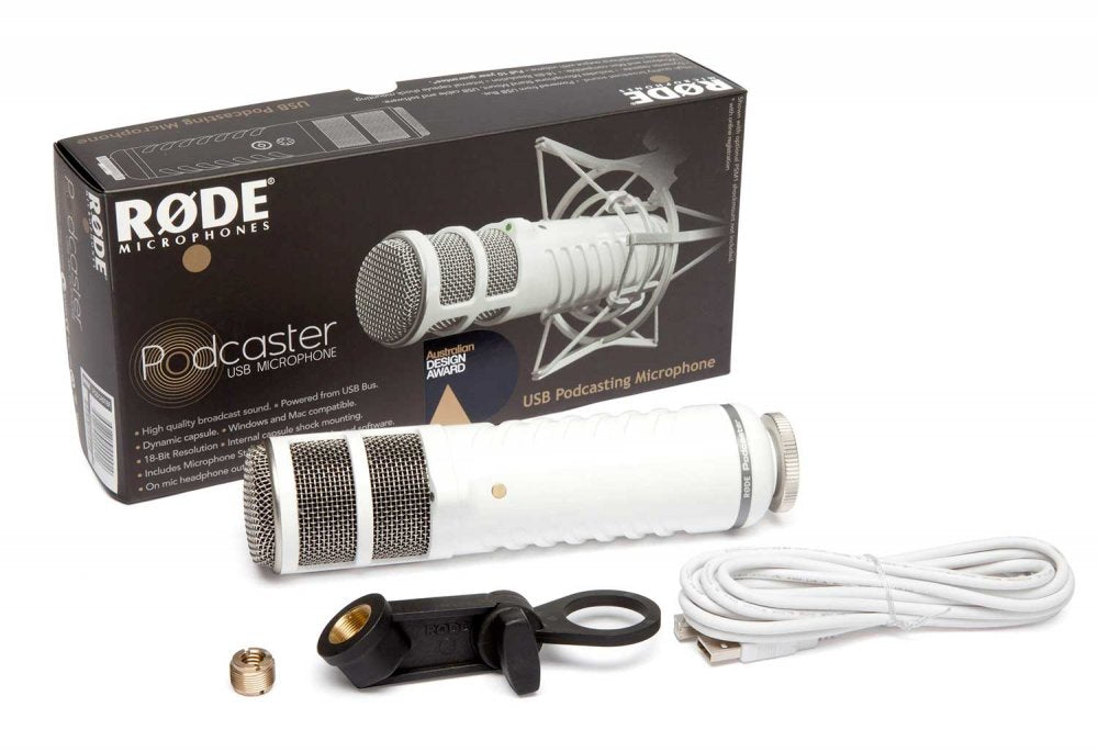 RODE PodCaster — Microphone, studio recording microphone body