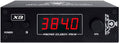 Black device with red digital display showing 384.0 and controls labeled power and XB