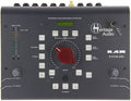Black Heritage Audio Reference Audio Monitoring System 2000 monitor controller with buttons, knobs, and a large central red dial.