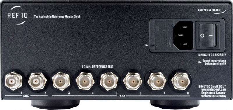 MUTEC REF-10 — Master Clock