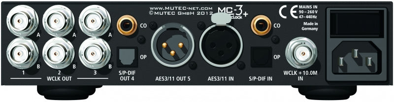 MUTEC MC-3+ — Master Clock