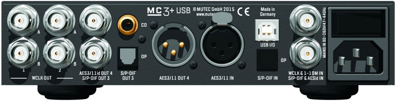 MUTEC MC-3+ USB — Master Clock