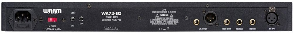 WARM AUDIO WA73-EQ — Equalizer