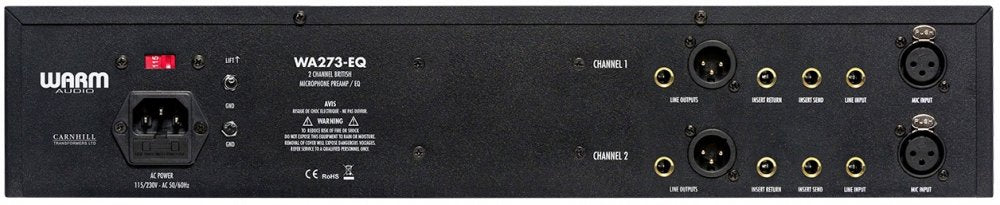 WARM AUDIO WA273-EQ — Equalizer