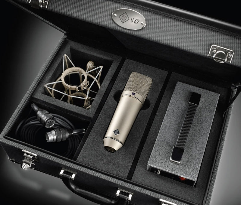 NEUMANN U 67 Set — Microphone, studio recording microphone body