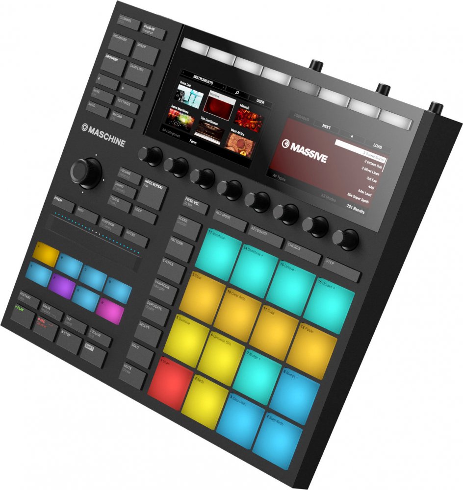 NATIVE INSTRUMENTS Maschine MK3 — Drum Machine, rhythm production drum machine