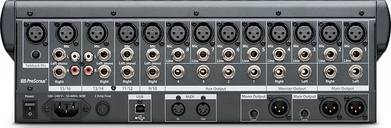 PRESONUS StudioLive 16.0.2 USB — Mixer