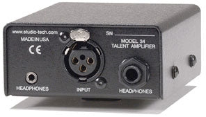 STUDIO TECHNOLOGIES Model 34 Talent Amplifier — Personal Monitor System