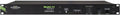 Front panel of a Studio Technologies Model 41 Interface with controls, indicator LEDs, and output level markings.
