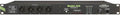 Front panel of a Studio Technologies Model 42A Interface with XLR outputs, circuit select button, level knob, and headphone jack.