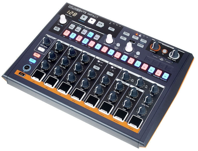 ARTURIA DrumBrute Impact — Drum Machine, rhythm production drum machine