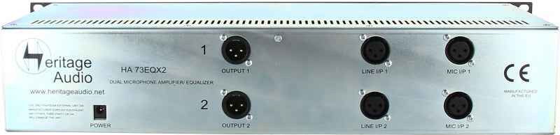 HERITAGE AUDIO HA73EQX2 Elite — Microphone, studio recording microphone body