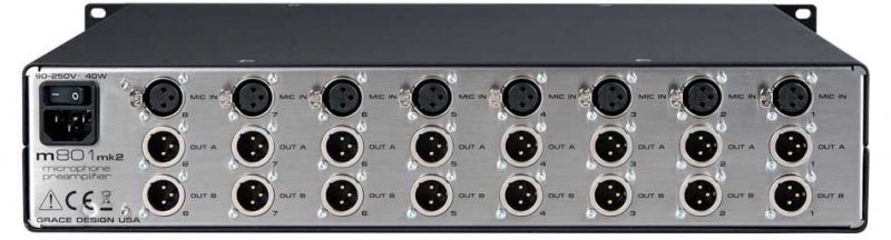GRACE DESIGN m801 mk2 — Microphone, studio recording microphone body