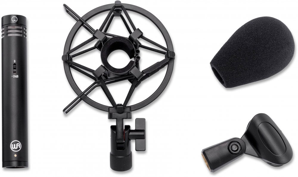 WARM AUDIO WA84 (Black) — Microphone, studio recording microphone body