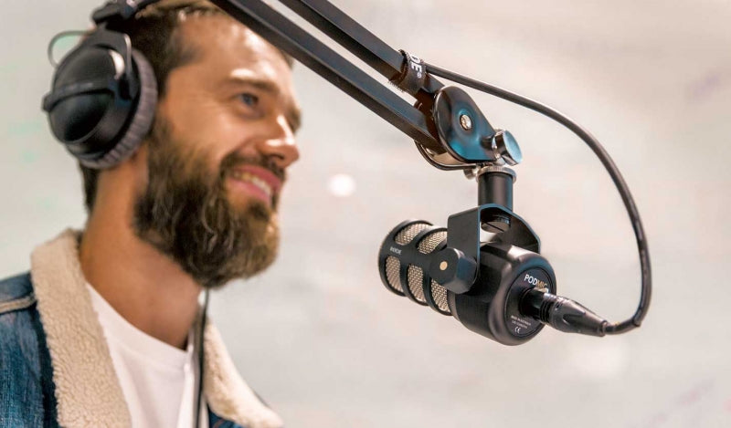 RODE PodMic — Microphone, studio recording microphone body