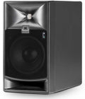 Black studio monitor speaker with JBL Professional logo and a power indicator light on the front.