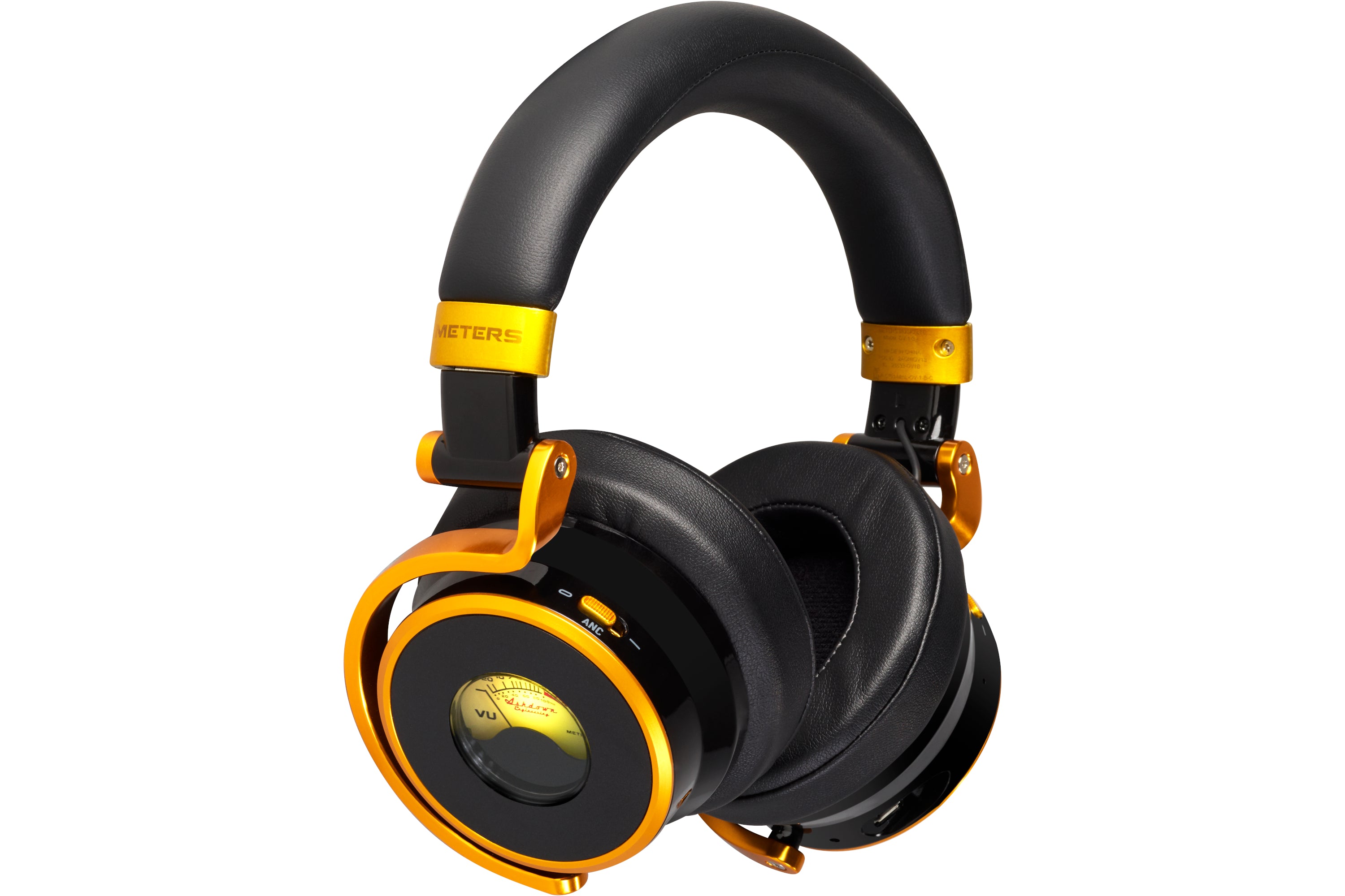 OV1B-Connect Editions Bluetooth Headphones - Black and Gold