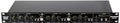 Front panel of a Drawmer 1976 stereo 3-band saturation and width audio processor with knobs, buttons, and LED level meters.