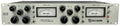 Front view of a silver Buzz Audio SOC-M stereo and mid side optical compressor with knobs, meters, and buttons.