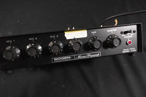 Bogen 4 Channel Mixer Cam Series Vintage
