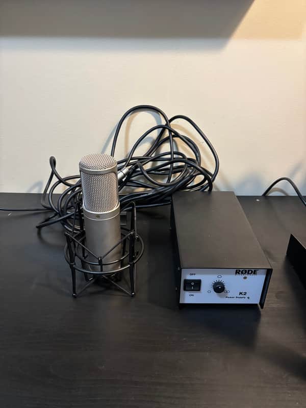RODE K2 Large Diaphragm Multipattern Tube Condenser Microphone 2004 - Present - Silver