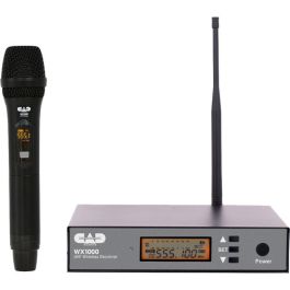 CAD AUDIO WX1000HH | Uhf Wireless Handheld Microphone System | Frequency Agile
