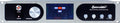 Front panel of a audio mastering compressor with rotary controls, buttons, and a color touchscreen display.
