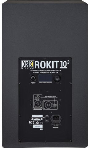 KRK ROKIT RP10-3G4 (Black) — Studio Monitor, nearfield reference loudspeaker