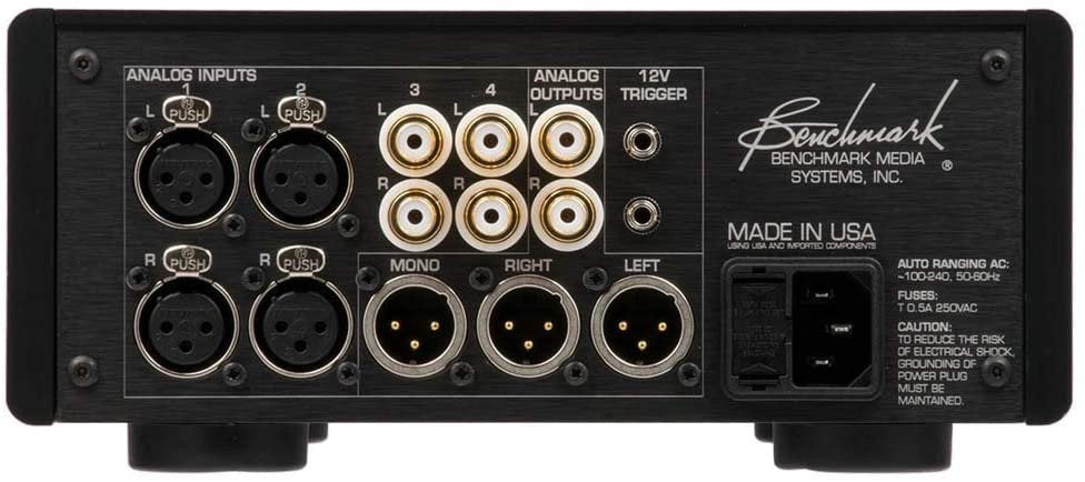 BENCHMARK HPA4 with Remote Control (Silver) — Headphones