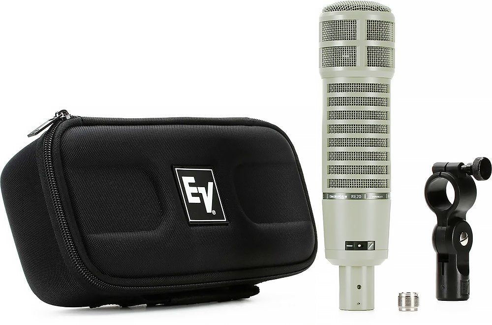 ELECTRO-VOICE RE20 — Microphone, studio recording microphone body