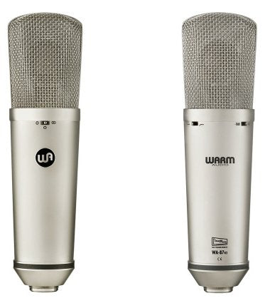 WARM AUDIO WA87-R2 — Microphone, studio recording microphone body