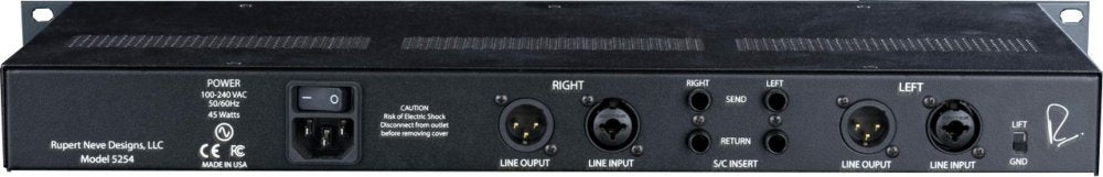 RUPERT NEVE DESIGNS 5254 Dual Diode Bridge Compressor