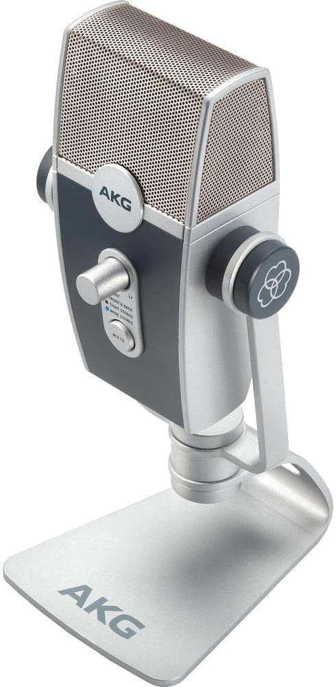 AKG Lyra Ultra-HD Multimode USB Microphone, studio recording microphone body