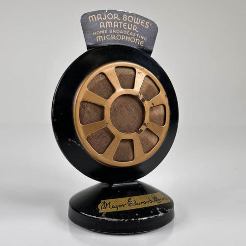 1930s Radio Memorabilia Major Bowes Amateur Home Broadcasting Microphone