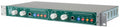 Front view of a DAKING Mic-Pre II dual channel preamp with knobs, 1/4 inch inputs, and LED indicators.