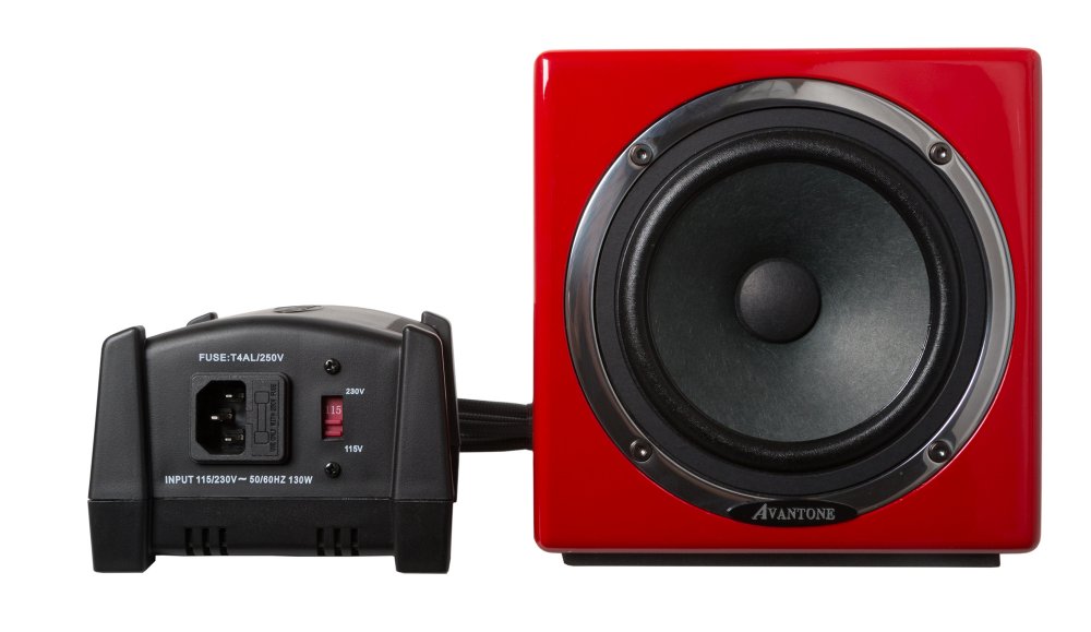 AVANTONE MixCubes Active Red — Studio Monitor, nearfield reference loudspeaker