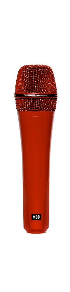 TELEFUNKEN M80 Red — Microphone, studio recording microphone body