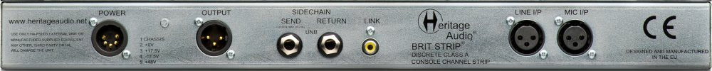 HERITAGE AUDIO BritStrip — Preamp / DI