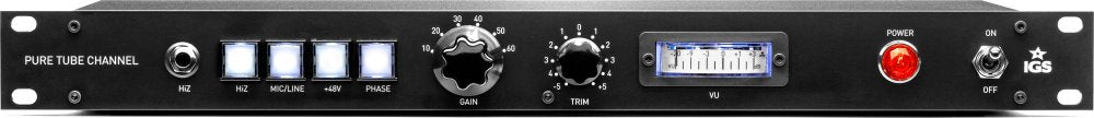 IGS AUDIO Pure Tube Channel PTC — Microphone, studio recording microphone body