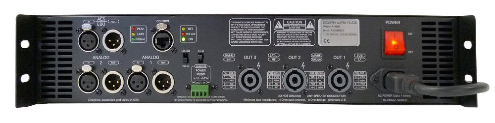 OCEAN WAY AUDIO HR3.5 — Studio Monitor, nearfield reference loudspeaker