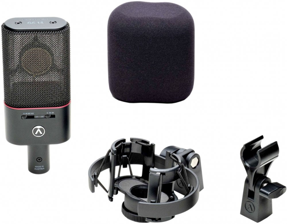 AUSTRIAN AUDIO OC18 Studio Set — Microphone, studio recording microphone body