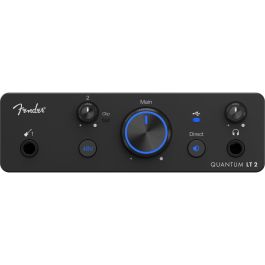 FENDER STUDIO PRO QUANTUM Lt 2 | 2x2 24bit/192khz Usb-c Audio Interface