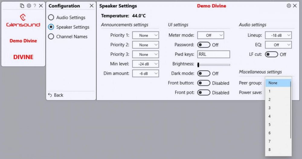GLENSOUND Divine — Studio Monitor, nearfield reference loudspeaker