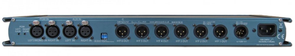 GLENSOUND HA6+ - Six Stereo Headphone Amplifiers — Headphones