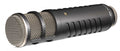 Black and silver microphone with grille and RODE Procaster branding shown on side.