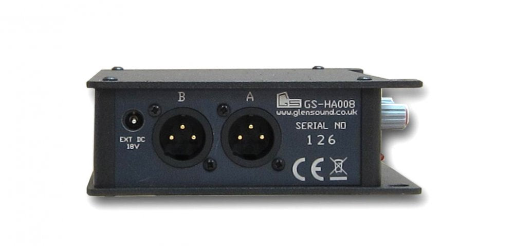 GLENSOUND GS-HA008 - Twin Headphone Amplifier — Headphones