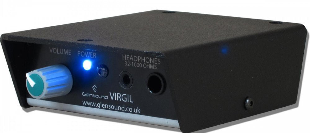 GLENSOUND VIRGIL - Compact Dante Headphone Amplifier — Headphones